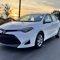 2018 TOYOTA COROLLA LE CLEAN TITLE 