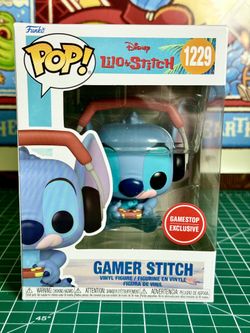 Funko Pop! Disney - Gamer Stitch #1229 GameStop Exclusive