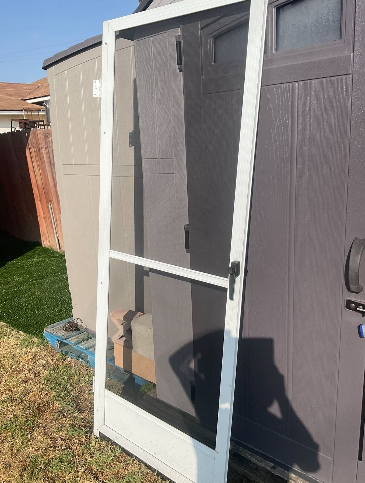 Screen Door White