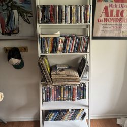White Bookshelf 