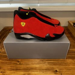 Jordan 14 Retro Ferrari Size 10