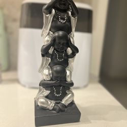 3 Wise Buddha Statue