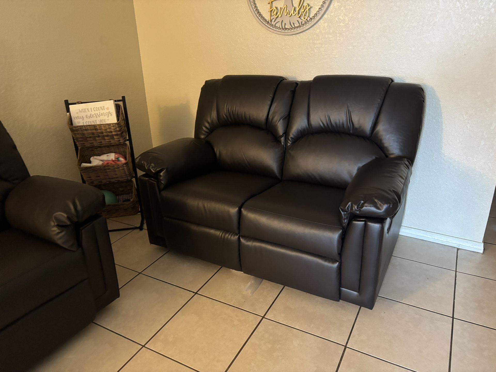 3pc Sectional Recliner Set