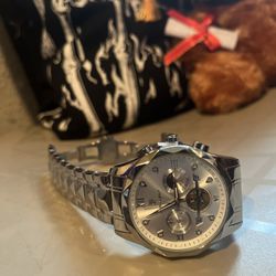 Silver Watch 