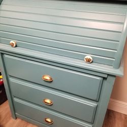 Pottery barn Custom Painted Desk OBO