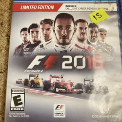 Formula 1 2016 PS4 