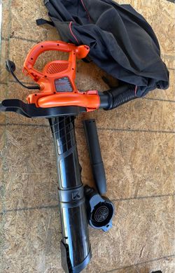 BLACK+DECKER Electric 3-in-1 Handheld Leaf Blower, Vacuum Mulcher