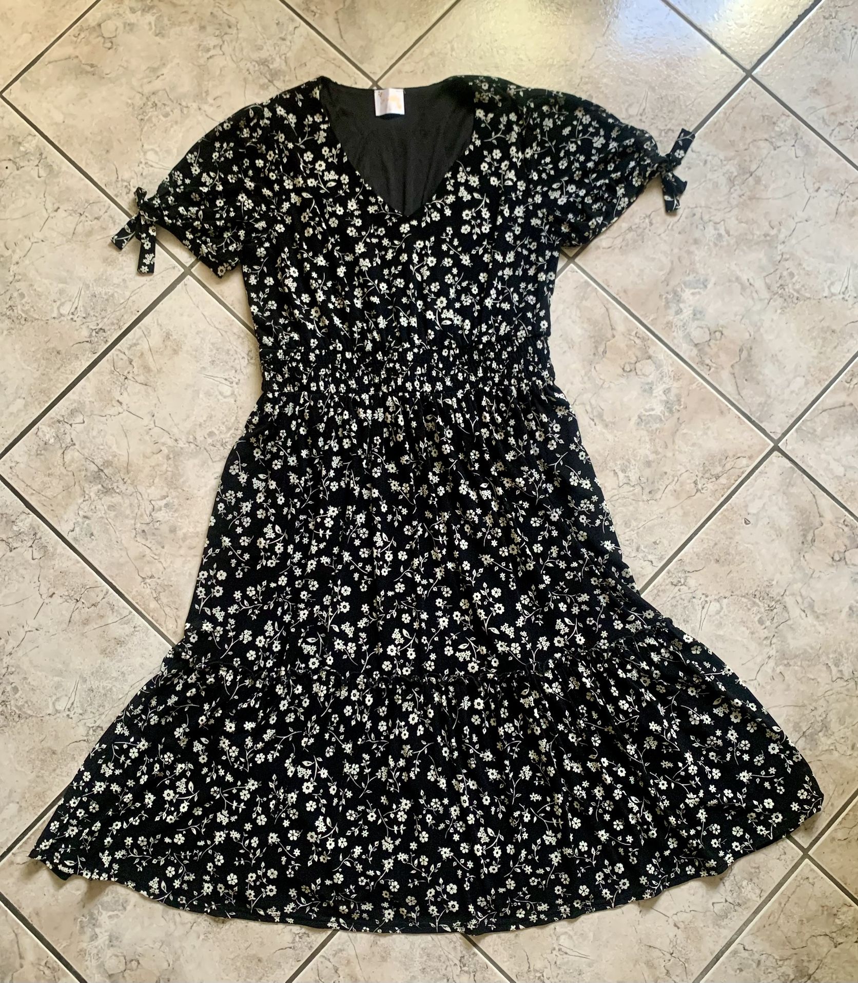 WOMENS FLOWER DRESS