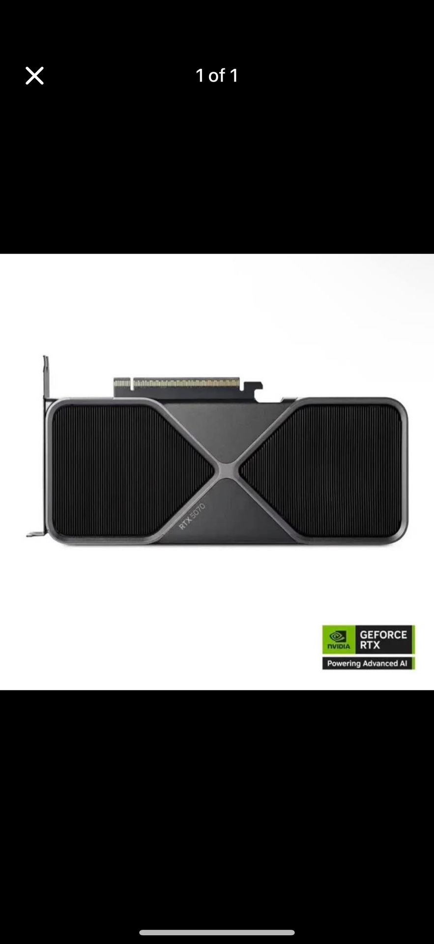 NVIDIA - GeForce RTX 5070 12GB GDDR7 Graphics Card