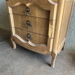 Side table and desk, side dresser