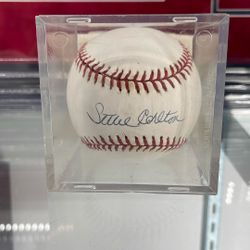 Steve Carlton Signed Baseball 