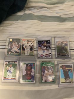 Baseball card lot 3 rookie cards