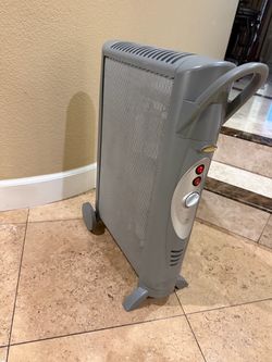 Gray Bionaire Silent Micathermic Console Heater For Whole Room Warming