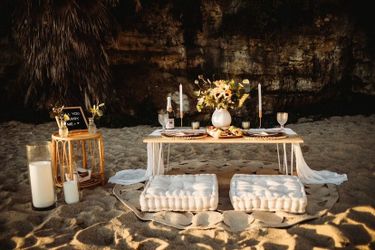 Picnic table for two