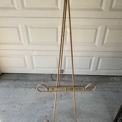 Large metal art easel 37” tall