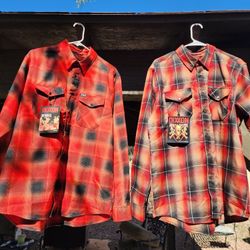 Mega Metal Dixxon Men's Large Flannel Deal