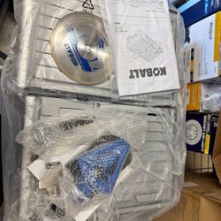 Kobalt 6 -Amp 7.0-in -Blade Wet Tabletop Sliding Table Tile Saw