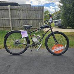 BRAND NEW 80CC CRUISER MOTORIZED BICYCLE 
