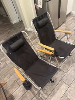 Beach Chairs (sold as pair)