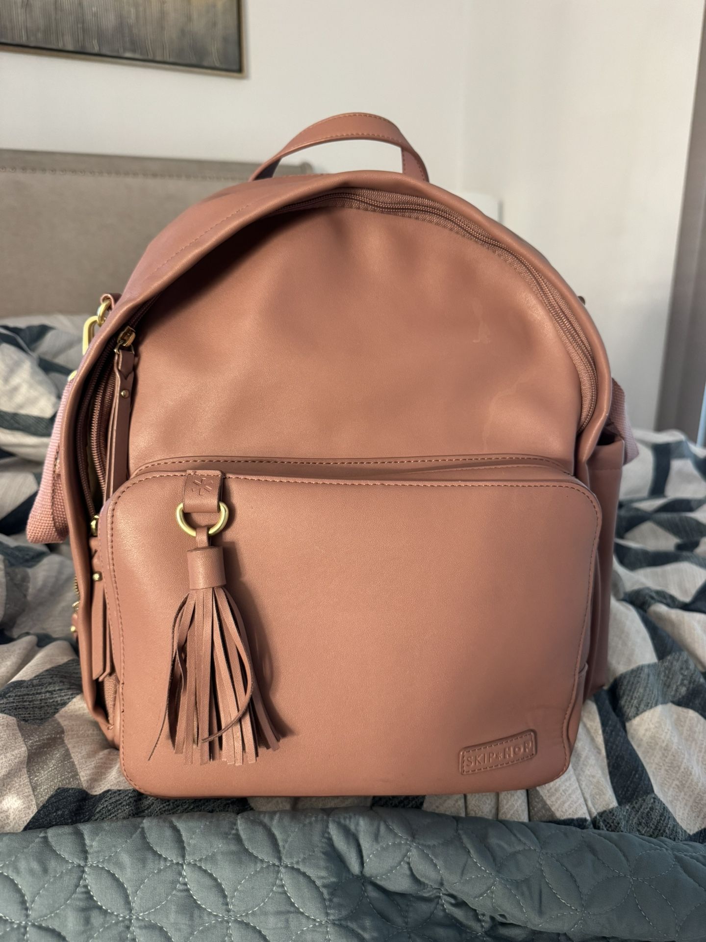 Skip Hop Diaper Bag Dusty Rose