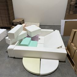 Building Blocks + Ball Pit Set For Kids 