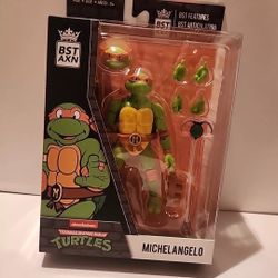 Nickelodeon Teenage Mutant Ninja Turtles 2021 Michelangelo Action Figure