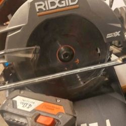 Ridgid Electric Saw And Tools