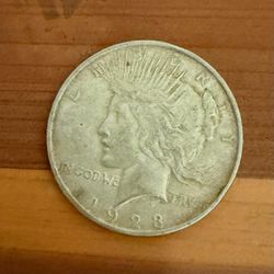 1923 Peace Silver Dollar