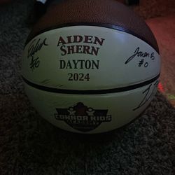 Signed University Of Dayton Basketball 