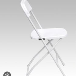 White Folding Chairs 