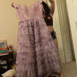 Purple Prom Dress