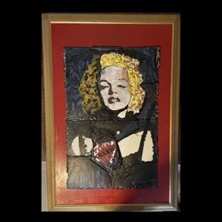 Marilyn Monroe, You KILLED ME! Mosaic Ceramic Art Painting.