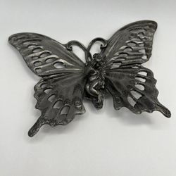 Vintage METZNE 1993 Pewter Butterfly @ Cherub Decorative 