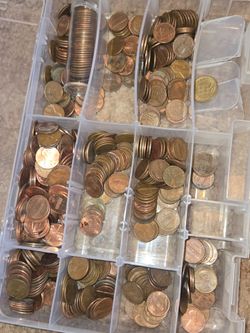 HUGE LOT OF OLD PENNYS SOME HAVE ERRORS SELLING TOGETHER