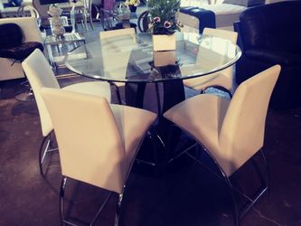 Counter Height round dining Table