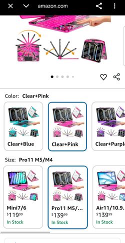 TSQQST Clear Wireless Keyboard Case for iPad...
Description
Pro 13 Inch M5/M4 2025/2024