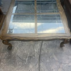 31x31 Table Solid Oak Wood