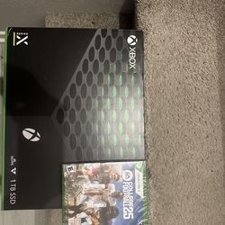Xbox Series X New with one game