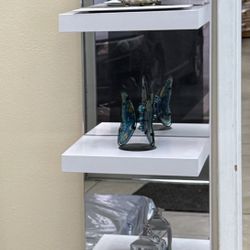 Mirrored Shelve Moving Sale Everything Must Go