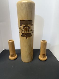 Philadelphia Phillies Bat Mug With 2 Bat Shot Glasses
