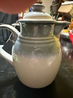Vintage Noritake Stoneware Coffee Pot / Teapot – "Sorcerer" Pattern (8620) Japan