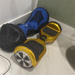 Gold Hoverboard (With Ugood case)