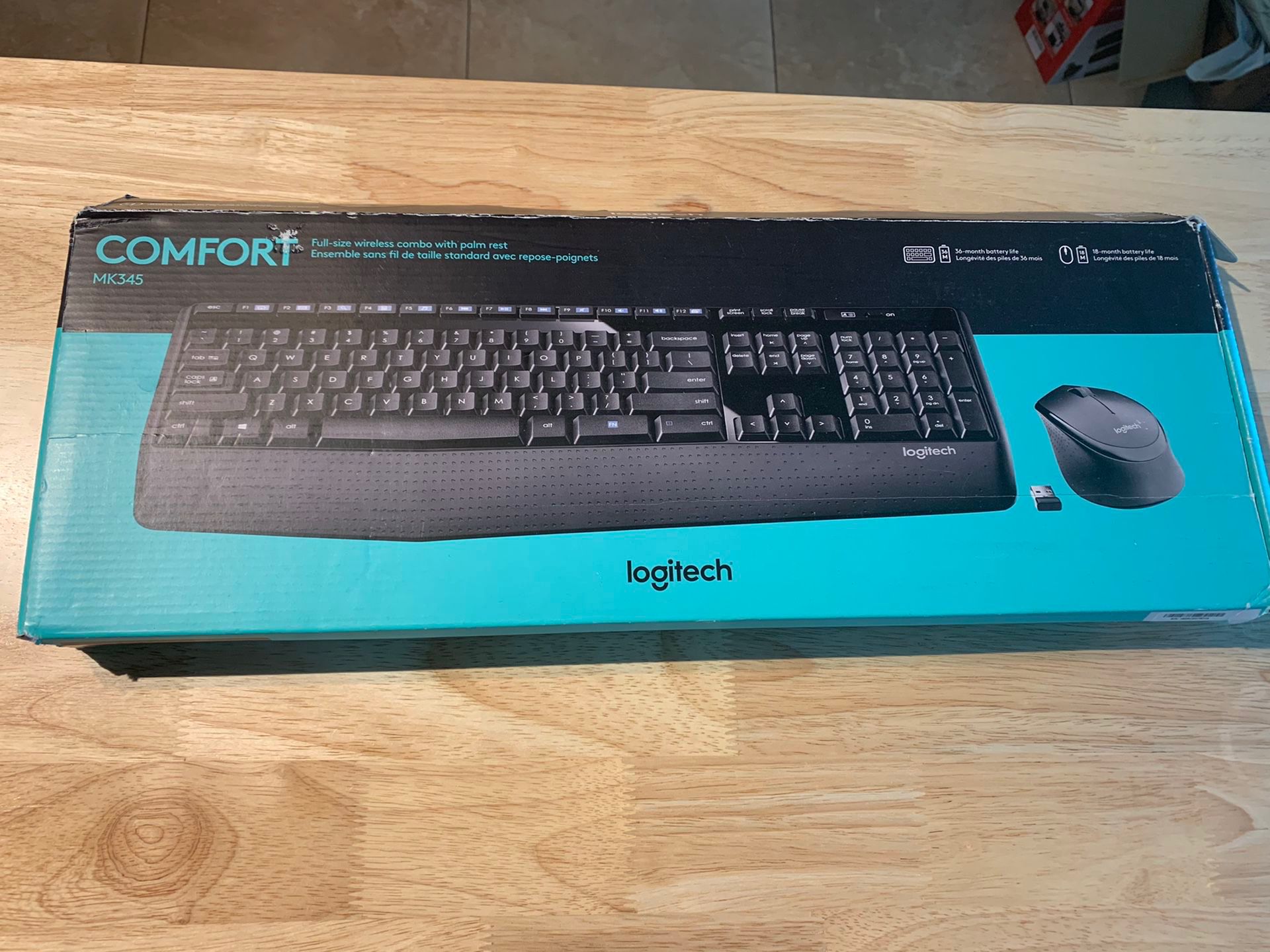 Logitech Wireless Keyboard And Mouse