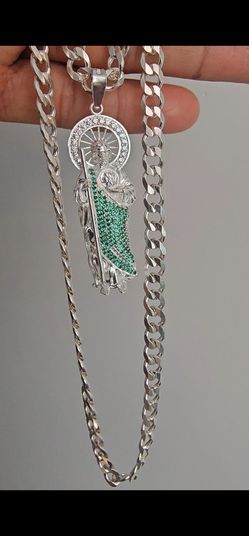 Chain and pending .925 silver