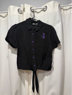 hocus-pocus Small Disney cropped top