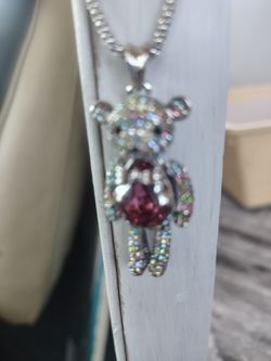 J nina Swarovski crystal necklace