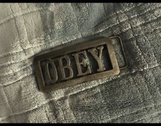 Obey Belt Buckle Shepard Fairey