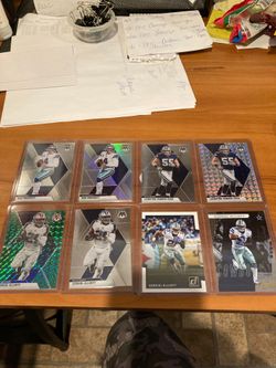 Dak Prescott Ezekiel Elliott Leighton Vander Esch Dallas Cowboys card lot