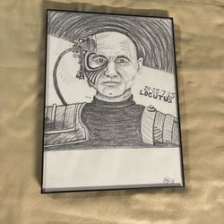Star Trek Locutus of Borg size 12x 9