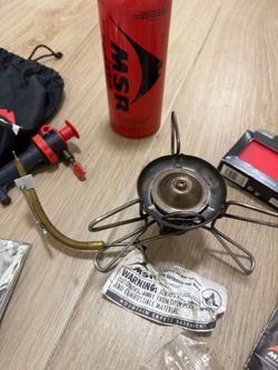 MSR Whisperlite Liquid Fuel Camping Stove Kit